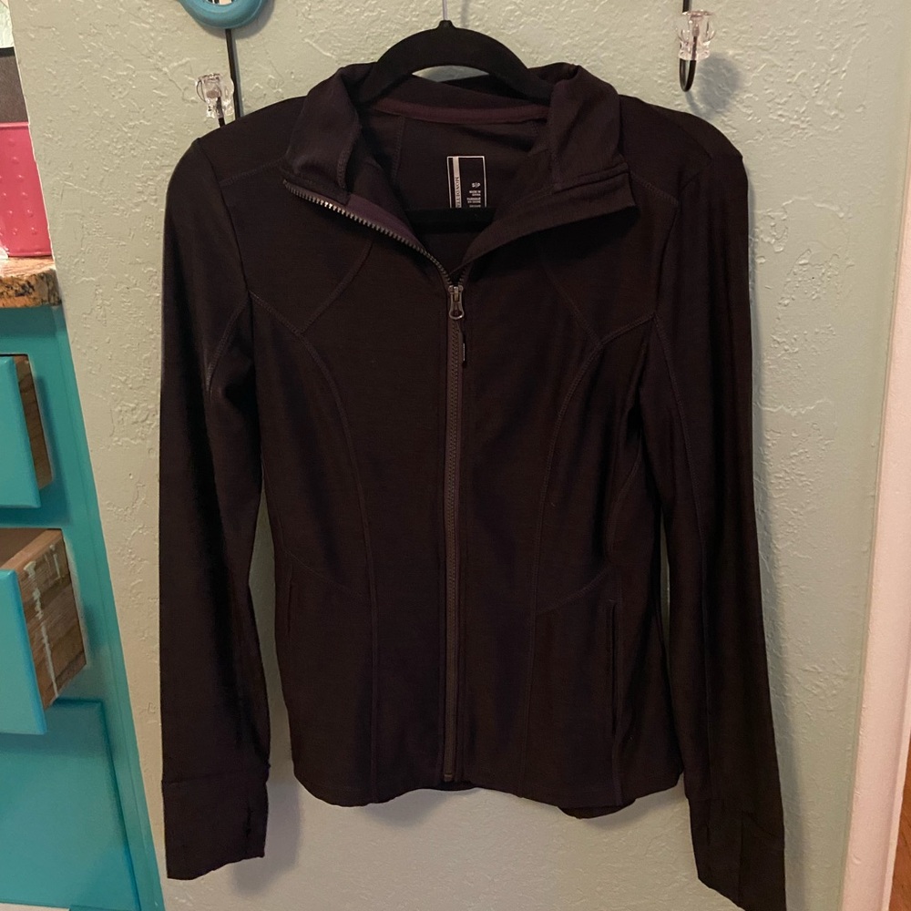 Dark purple jacket
